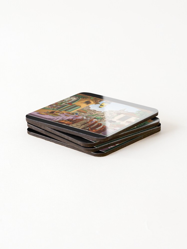 Thumbnail 4 of 5, Coasters (Set of 4), Rustico Ristorante designed and sold by Christfield.