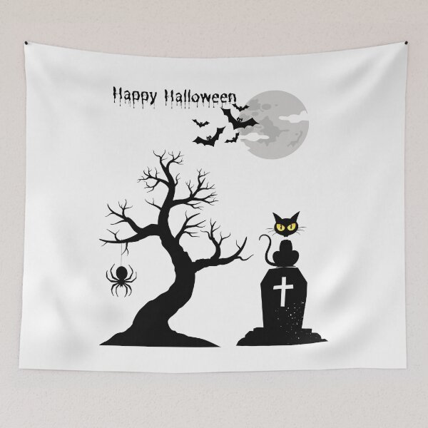 Item preview, Happy Halloween designed and sold by GOLDENGARDENART.