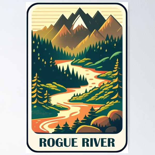 Item preview, Rogue River Oregon Colors designed and sold by Esskay Designs.