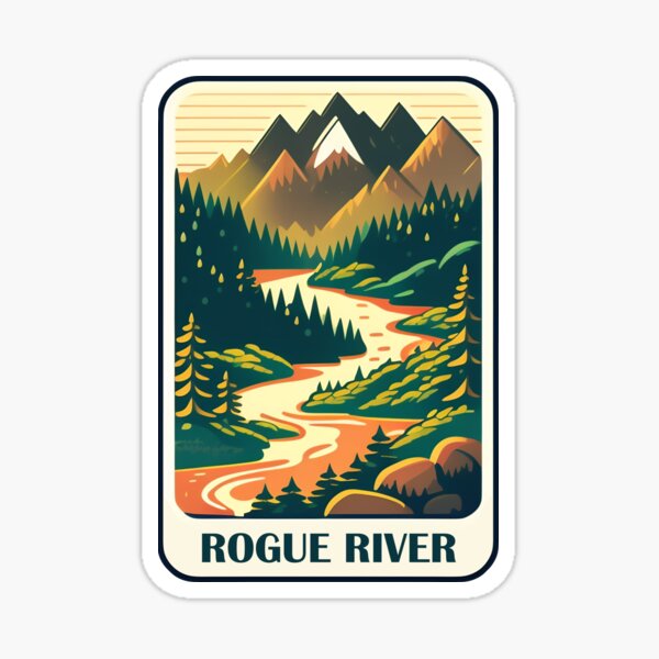 Item preview, Rogue River Oregon Colors designed and sold by Esskay Designs.