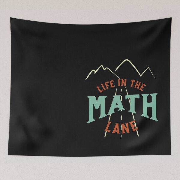 Item preview, Funny Accounting Pun Life in the Math Lane designed and sold by whyitsme.