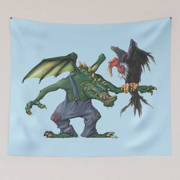 Item preview, Gargoyle and buzzard 01 designed and sold by Tony Morgan.
