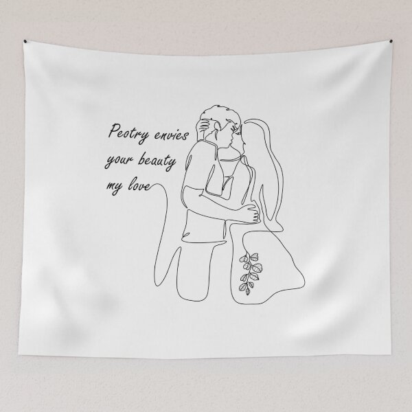 Item preview, Poetry Envies Your Beauty My Love designed and sold by artofmyfathers.