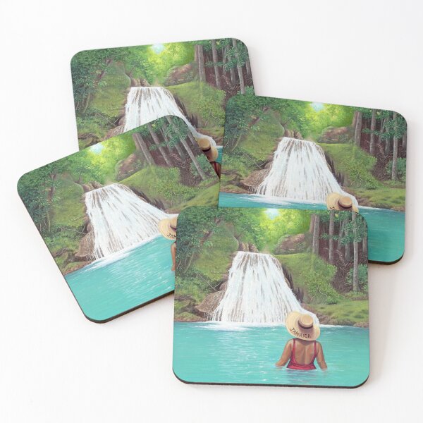 Item preview, Island Gully falls, Blue Hole, Ocho Rios Jamaica designed and sold by kavionart.