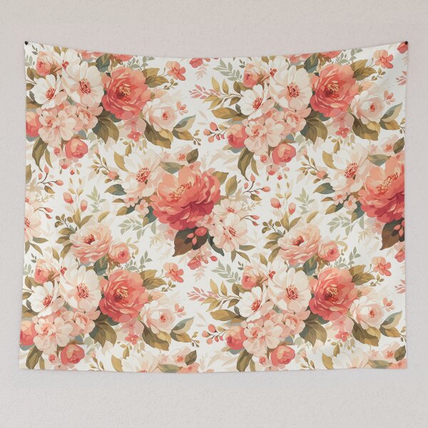 Item preview, Botanical Beauty of the Summer Garden - Floral Pattern designed and sold by Just-Flowers.