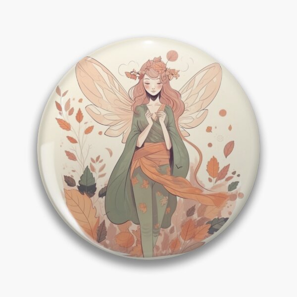 Item preview, A Sweet Autumn Fairy designed and sold by Cozy Nerdy Things.