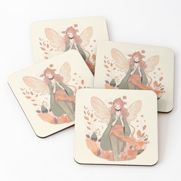 Item preview, A Sweet Autumn Fairy designed and sold by Cozy Nerdy Things.