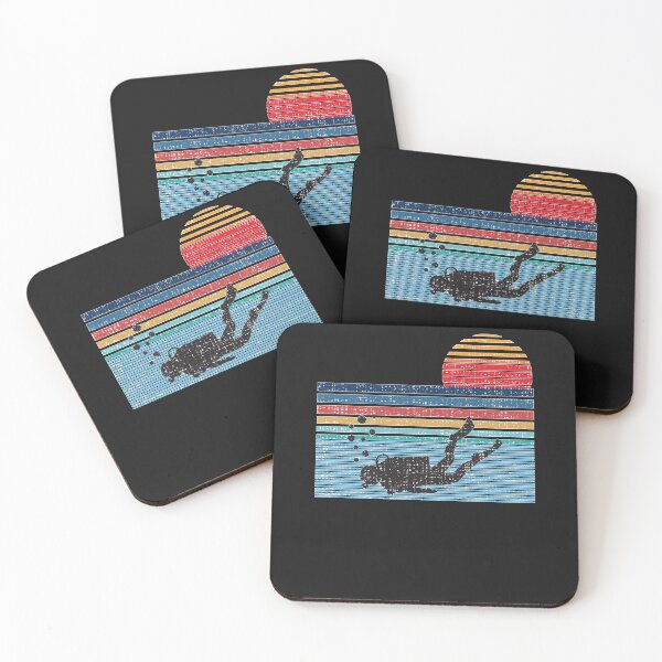 Item preview, Vintage Retro Scuba Diving Gifts For Scuba Divers designed and sold by FreddieCaceres.
