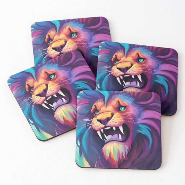 Item preview, Fierce Lion designed and sold by Kunika Singh.