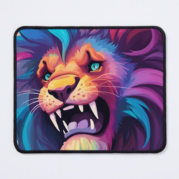 Item preview, Fierce Lion designed and sold by Kunika Singh.