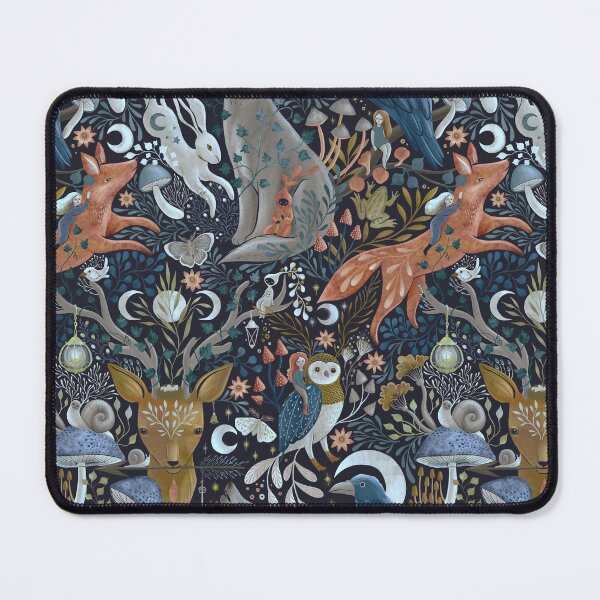 Item preview, whimsical gothic pattern designed and sold by Gaia Marfurt.