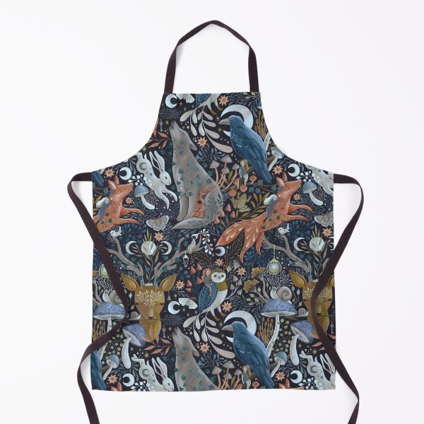 Item preview, whimsical gothic pattern designed and sold by Gaia Marfurt.