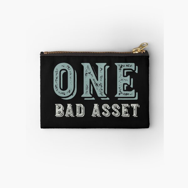 Item preview, Funny Accounting Pun One Bad Asset designed and sold by whyitsme.