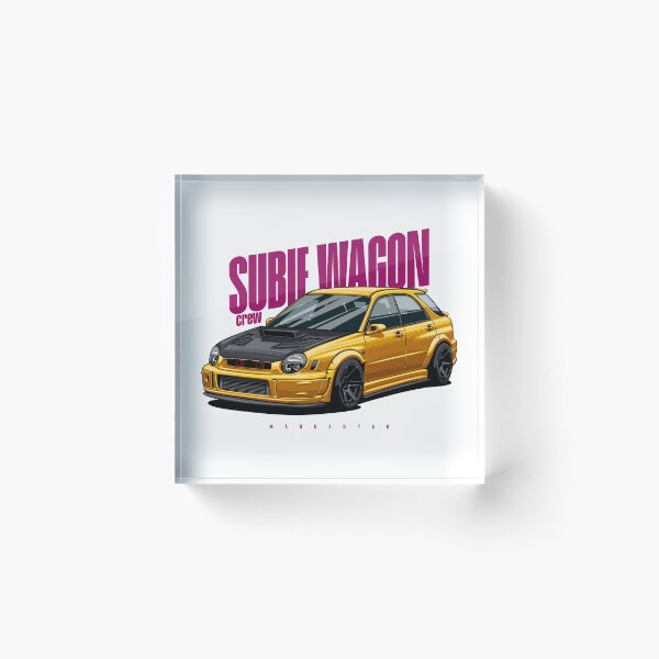 Item preview, Subie Wagon (yellow) designed and sold by OlegMarkaryan.
