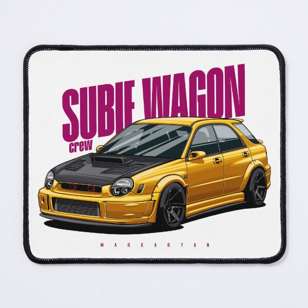 Item preview, Subie Wagon (yellow) designed and sold by OlegMarkaryan.