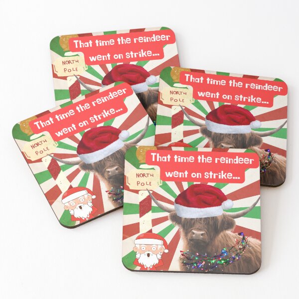 Artikelvorschau, Haariges Gurren-Weihnachtsdesign entworfen und verkauft von Scotti Cohn.