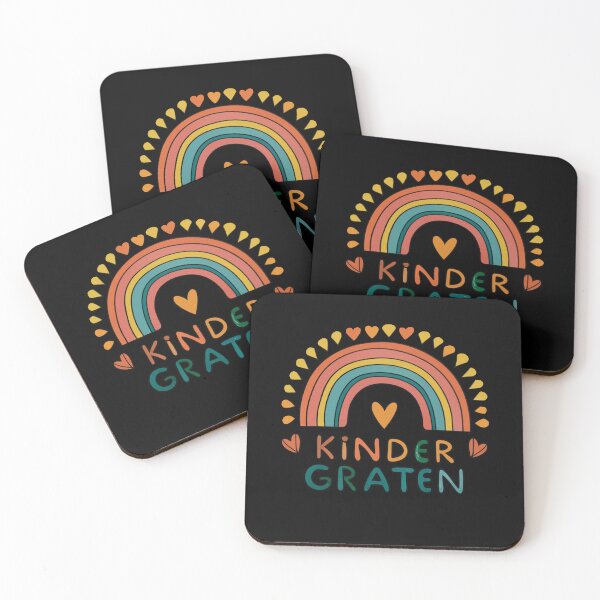 Item preview, Kindergarten Rainbow Girls Boys Teacher Team Kinder Squad designed and sold by RedoneDesignART ⭐⭐⭐⭐⭐.
