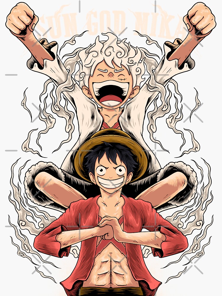 Luffy  Sticker for Sale by Matrixdesigner