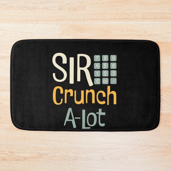 Item preview, Funny Accounting Pun Sir Crunch A-Lot designed and sold by whyitsme.