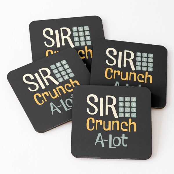 Item preview, Funny Accounting Pun Sir Crunch A-Lot designed and sold by whyitsme.