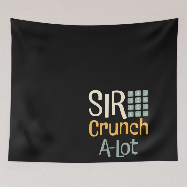 Item preview, Funny Accounting Pun Sir Crunch A-Lot designed and sold by whyitsme.