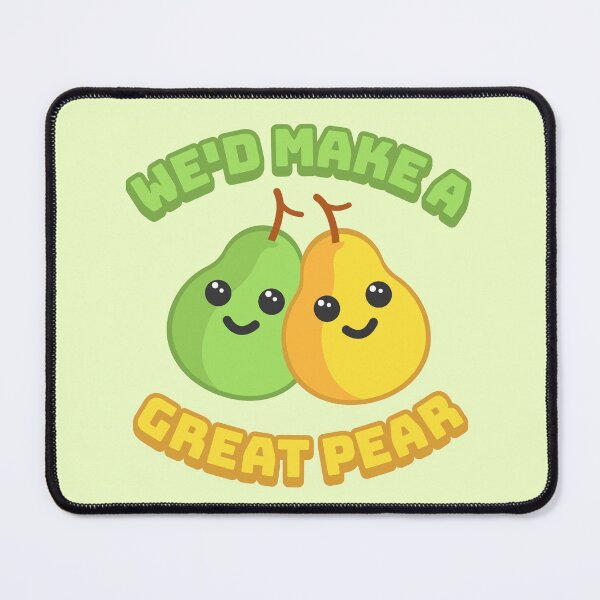 Item preview, We'd make a great pear! Punny Pear Sticker designed and sold by PMCreative.