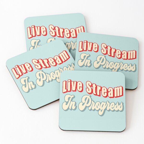 Item preview, Live Stream In Progress! - Gift for Live streamer  designed and sold by TaraGbear.