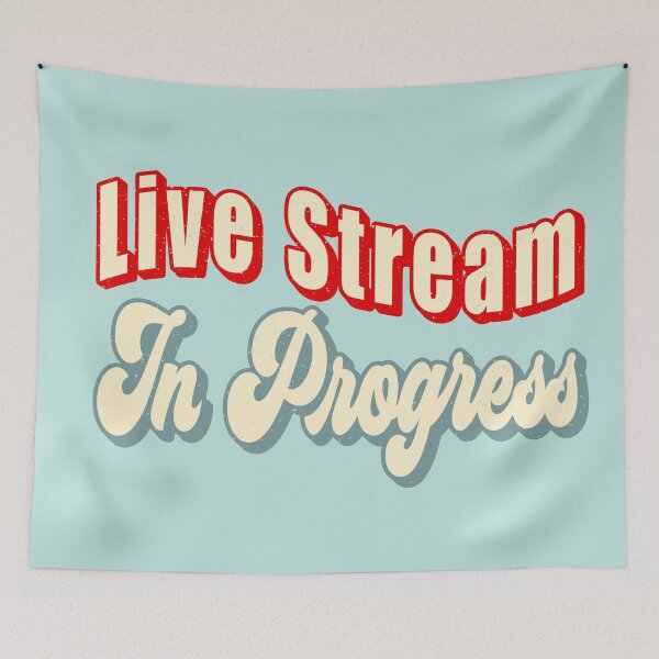 Item preview, Live Stream In Progress! - Gift for Live streamer  designed and sold by TaraGbear.
