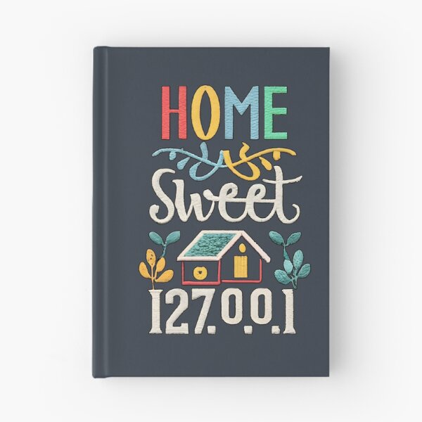 Item preview, Tech-Lover's Home Sweet 127.0.0.1 (Localhost) designed and sold by Sir Meow Meow.