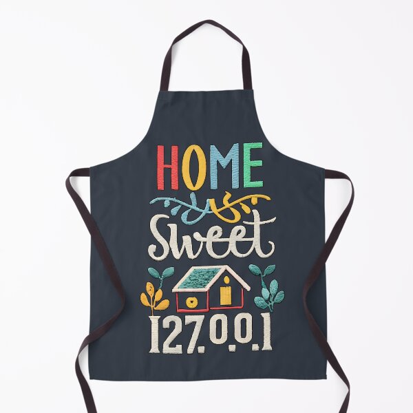 Item preview, Tech-Lover's Home Sweet 127.0.0.1 (Localhost) designed and sold by Sir Meow Meow.
