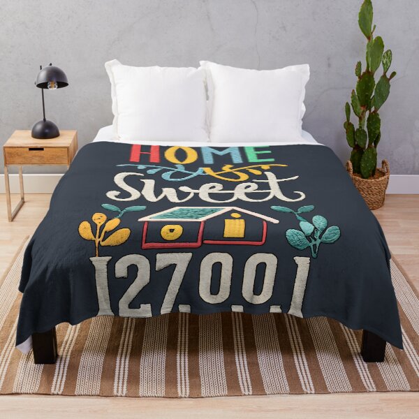 Item preview, Tech-Lover's Home Sweet 127.0.0.1 (Localhost) designed and sold by Sir Meow Meow.