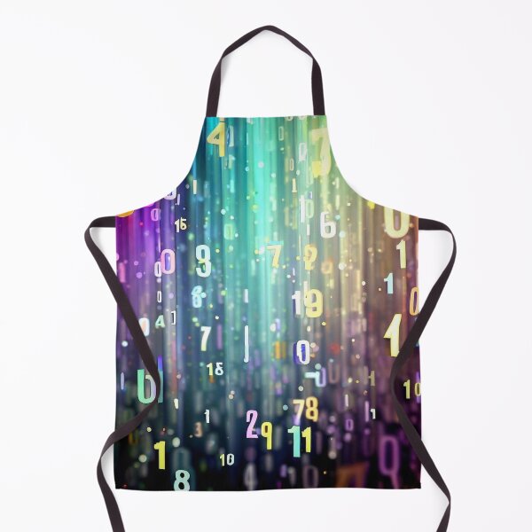 Item preview, Falling numbers on a colorful background designed and sold by JaroDesign2023.