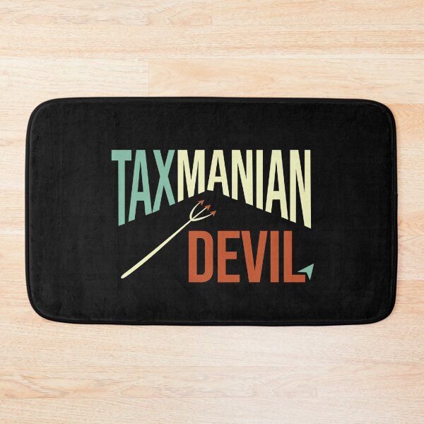 Item preview, Funny Accounting Pun Tax-manian Devil designed and sold by whyitsme.