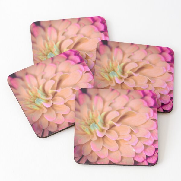 Item preview, Wild Zinnia IntPeach to Pink 3 of 9 designed and sold by Kelly Larson.