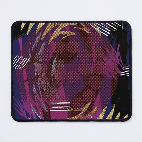 Item preview, Purple Gold Abstract Digital Art designed and sold by karinasalwaszka.