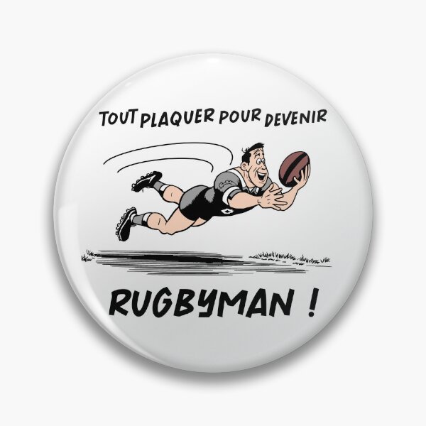 Item preview, LEAVE EVERYTHING TO BECOME A RUGBYMAN! (rugby) designed and sold by francoisville.