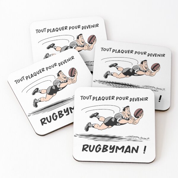 Item preview, LEAVE EVERYTHING TO BECOME A RUGBYMAN! (rugby) designed and sold by francoisville.