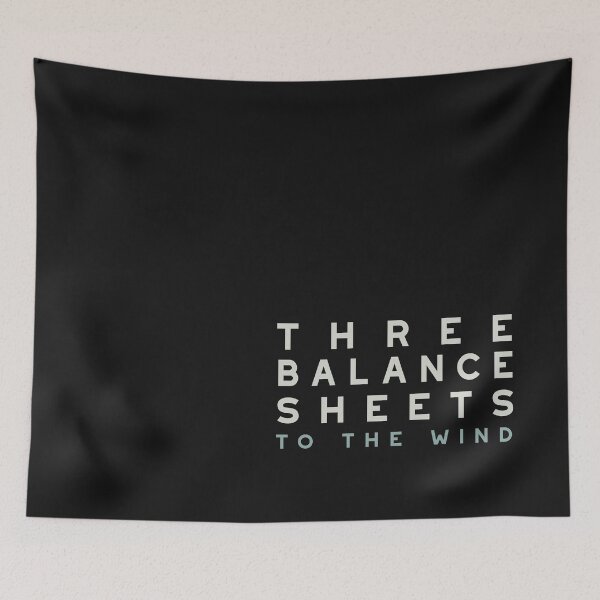 Item preview, Funny Accounting Pun Three Balance Sheets to the Wind designed and sold by whyitsme.