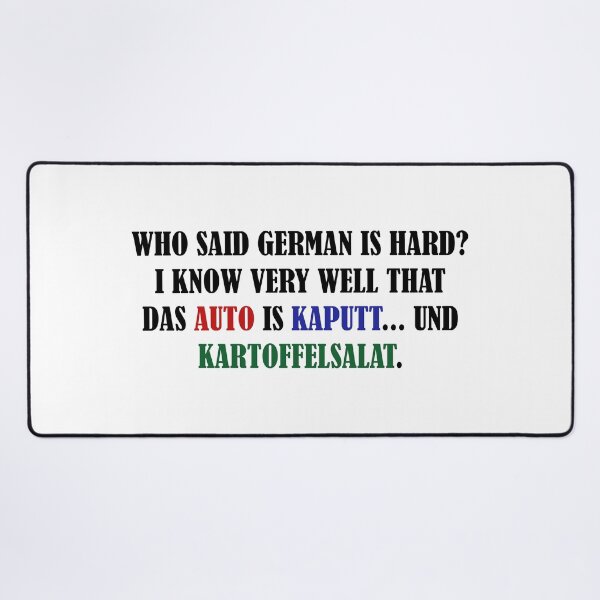 Item preview, German is not hard designed and sold by Anvc-Art.