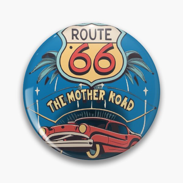 Artikelvorschau, Route 66 Mother Road Cartoon Kitsch entworfen und verkauft von 90snerd.