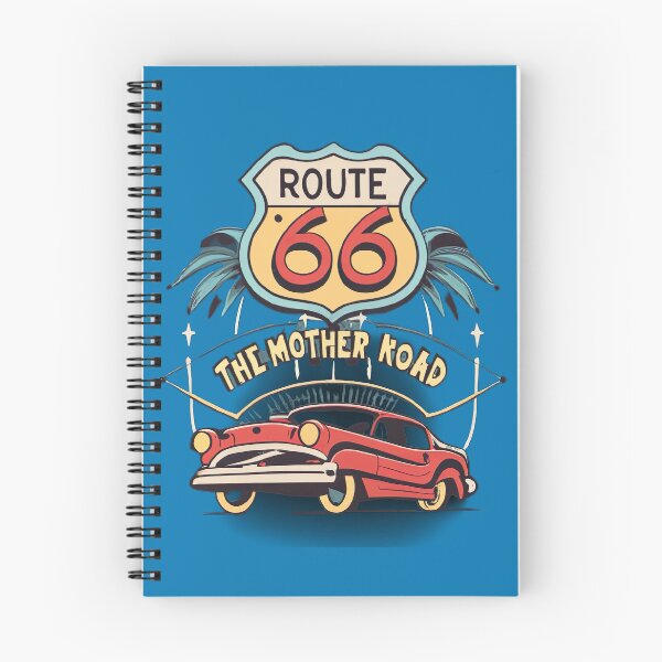 Artikelvorschau, Route 66 Mother Road Cartoon Kitsch entworfen und verkauft von 90snerd.