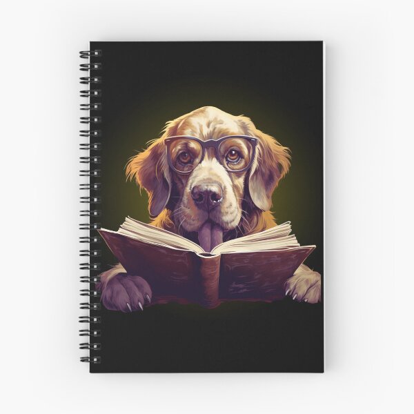 Item preview, Dog Reading designed and sold by Dominika Bednarska.