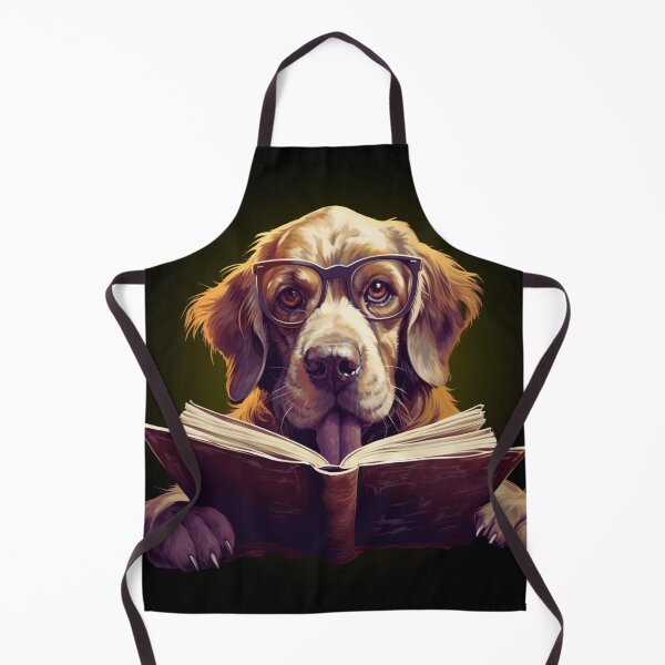 Item preview, Dog Reading designed and sold by Dominika Bednarska.