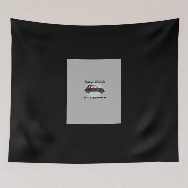 Item preview, Vintage Wheels 2CV Charleston Graphics designed and sold by DanicaLund.