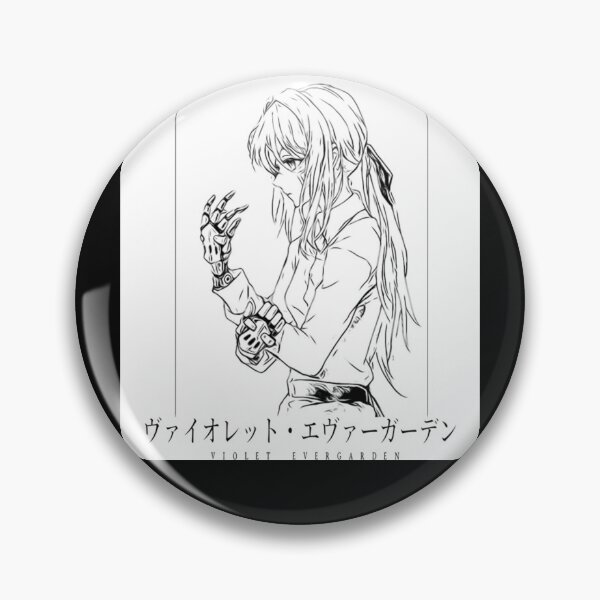 Artikelvorschau, Violet Evergarden Violet (Mono) Classic T Shirt entworfen und verkauft von DanicaLund.