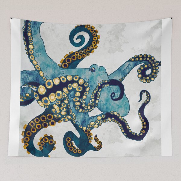 Artikelvorschau, Metallischer Oktopus VI entworfen und verkauft von spacefrogdesign.