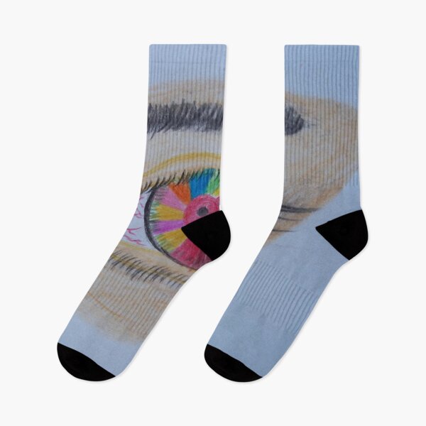Item preview, Rainbow Inside Tearful Eye color Art designed and sold by MubaraksArt.