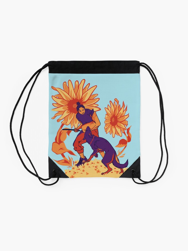 Thumbnail 2 of 3, Drawstring Bag, Drive designed and sold by discher.