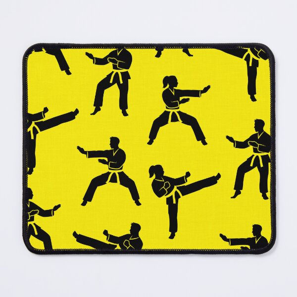Item preview, martial arts - black on yellow designed and sold by littlearrow.