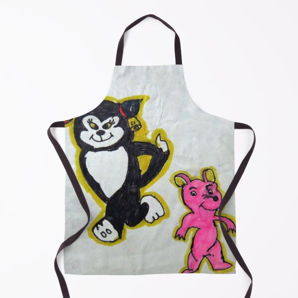 Item preview, Ding dong Bubble gum Cat cartoon color Art  designed and sold by MubaraksArt.